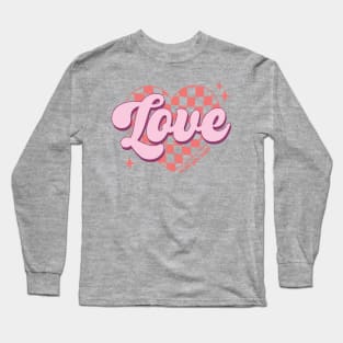 Love is all you need retro Long Sleeve T-Shirt